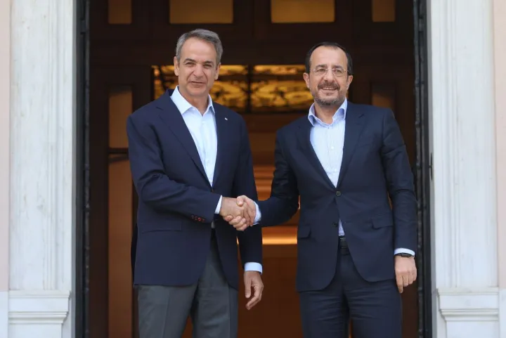 Κυρ. Μητσοτάκης σε Χριστοδουλίδη: Έχουμε σημαντική κινητικότητα - Η Ελλάδα στέκεται στο πλευρό της Κύπρου