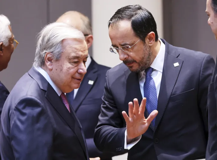 Γκουτέρες: Έτοιμος να στηρίξει μια συνολική και διαρκή λύση για το Κυπριακό - Επαφές με Χριστοδουλίδη και Ερχιουρμάν