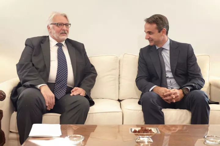 Oι διμερείς σχέσεις στην ατζέντα της συνάντησης ΥΠΕΞ Πολωνίας- Κυρ. Μητσοτάκη Oι διμερείς σχέσεις στην ατζέντα της συνάντησης ΥΠΕΞ Πολωνίας- Κυρ. Μητσοτάκη