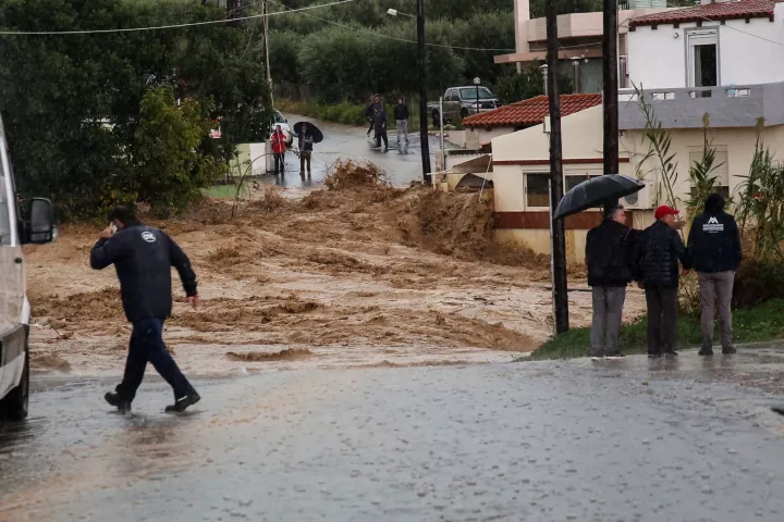 Κρήτη: Καταγραφή των ζημιών στις πληγείσες περιοχές από τις πλημμύρες