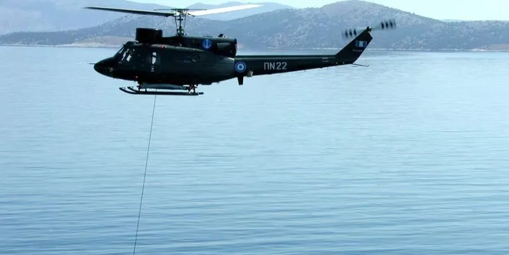 Συνετρίβη ελικόπτερο του ΠΝ - Εντοπίστηκαν νεκροί οι δύο χειριστές